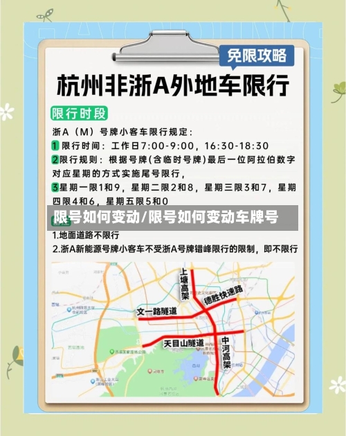 限号如何变动/限号如何变动车牌号-第2张图片