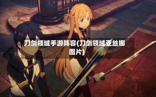 刀剑领域手游阵容(刀剑领域亚丝娜图片)