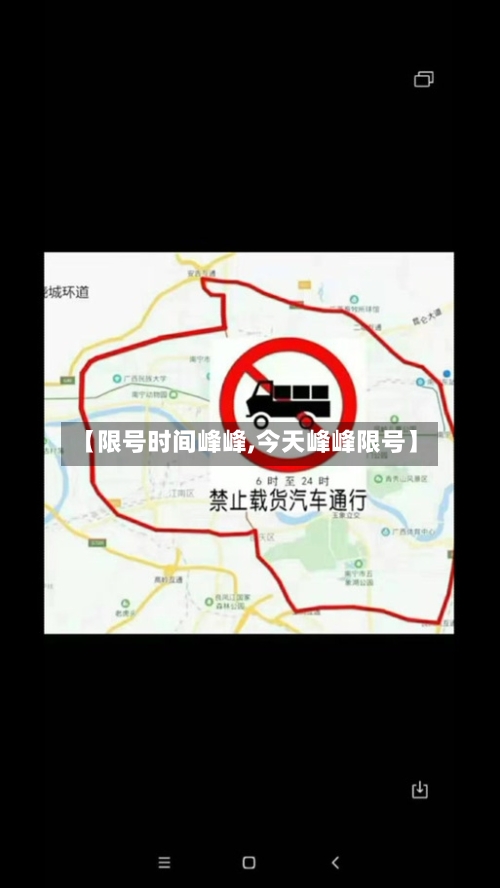 【限号时间峰峰,今天峰峰限号】