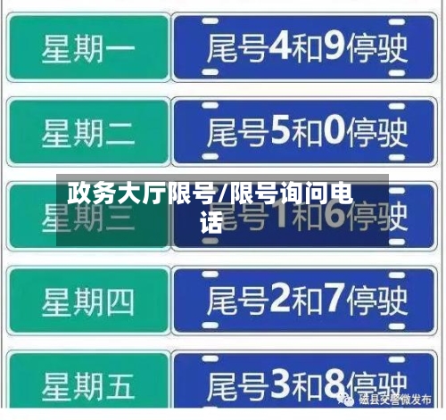政务大厅限号/限号询问电话-第3张图片