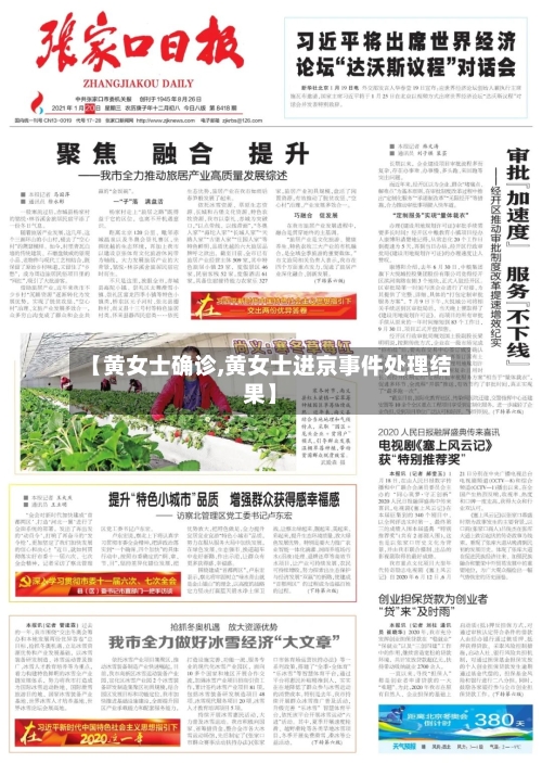 【黄女士确诊,黄女士进京事件处理结果】-第2张图片