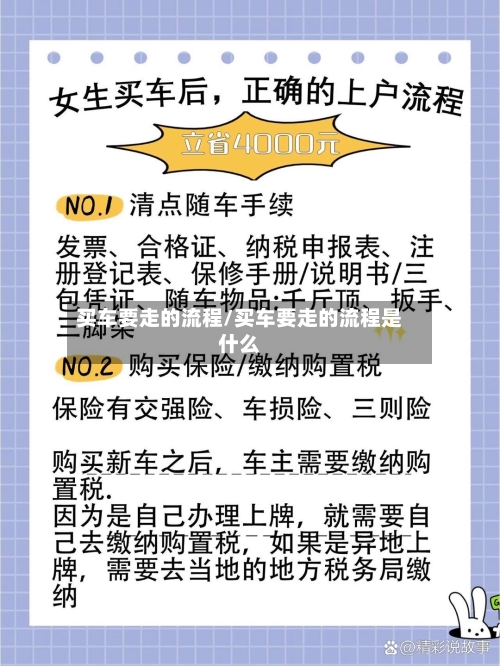 买车要走的流程/买车要走的流程是什么-第2张图片
