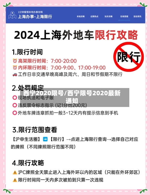 西宁2020限号/西宁限号2020最新通知-第2张图片