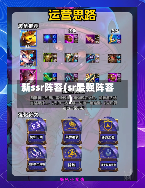 新ssr阵容(sr最强阵容)-第2张图片