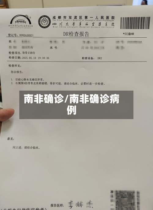 南非确诊/南非确诊病例-第2张图片