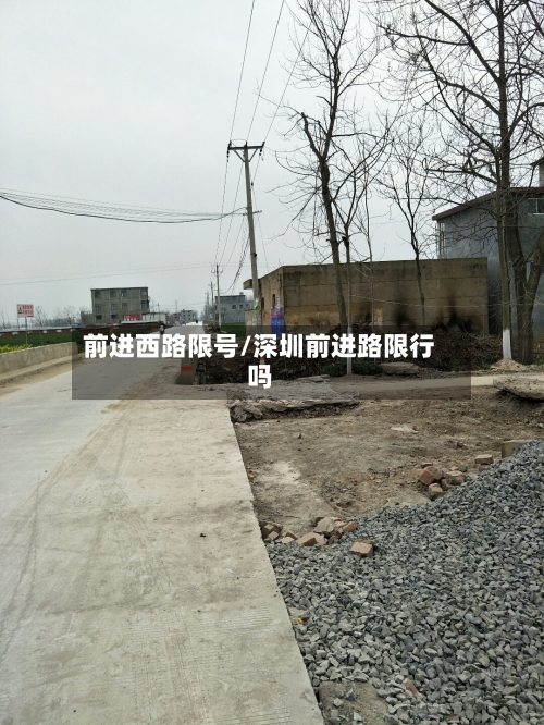 前进西路限号/深圳前进路限行吗