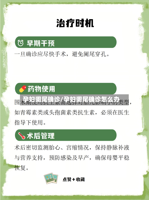 孕妇阑尾确诊/孕妇阑尾确诊怎么办