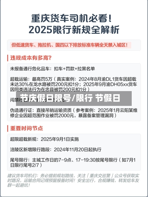 节庆假日限号/限行 节假日-第2张图片