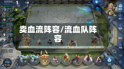 卖血流阵容/流血队阵容
