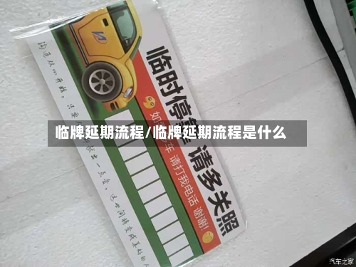 临牌延期流程/临牌延期流程是什么