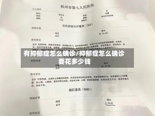 有抑郁症怎么确诊/抑郁症怎么确诊要花多少钱-第3张图片