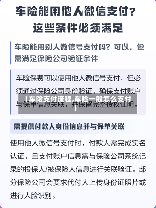 【车险支付流程,车险一般怎么支付】-第3张图片
