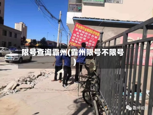 限号查询霸州(霸州限号不限号)-第2张图片