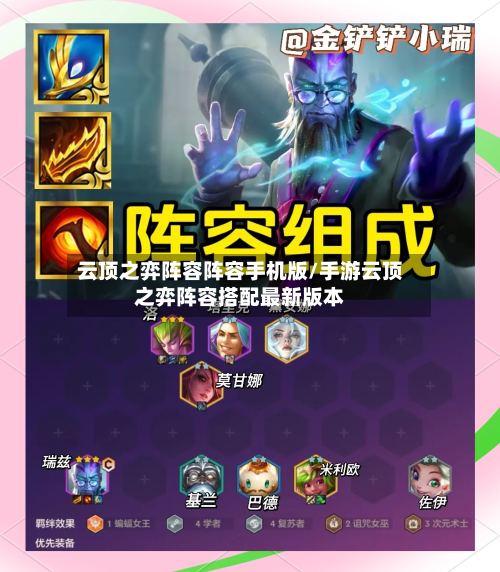 云顶之弈阵容阵容手机版/手游云顶之弈阵容搭配最新版本-第2张图片