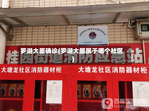 罗湖大厦确诊(罗湖大厦属于哪个社区)-第3张图片