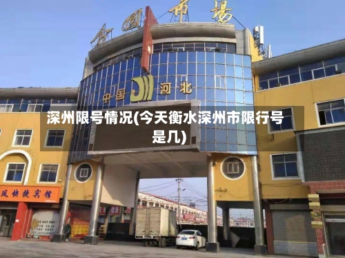 深州限号情况(今天衡水深州市限行号是几)