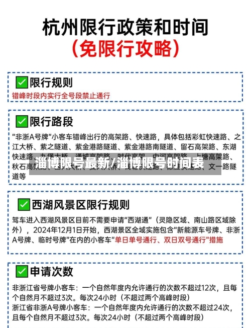 淄博限号最新/淄博限号时间表-第2张图片