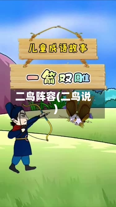二鸟阵容(二鸟说)-第2张图片