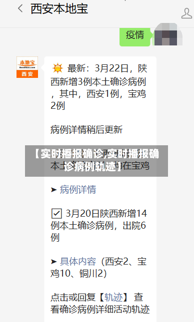 【实时播报确诊,实时播报确诊病例轨迹】-第2张图片