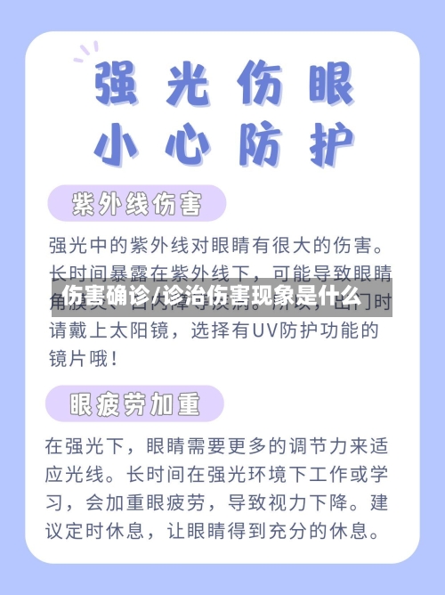 伤害确诊/诊治伤害现象是什么