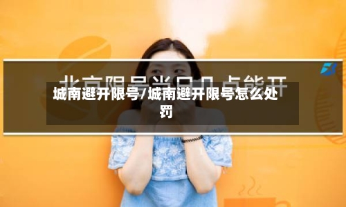 城南避开限号/城南避开限号怎么处罚-第3张图片