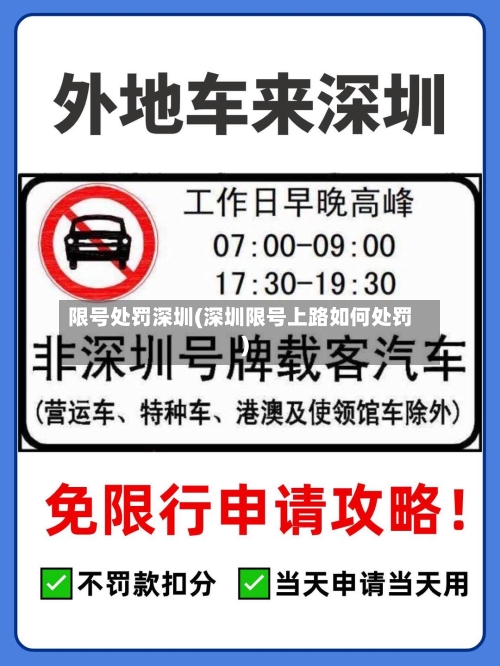 限号处罚深圳(深圳限号上路如何处罚)-第2张图片