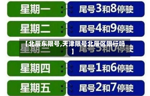 【北辰东限号,天津限号北辰区限行吗】
