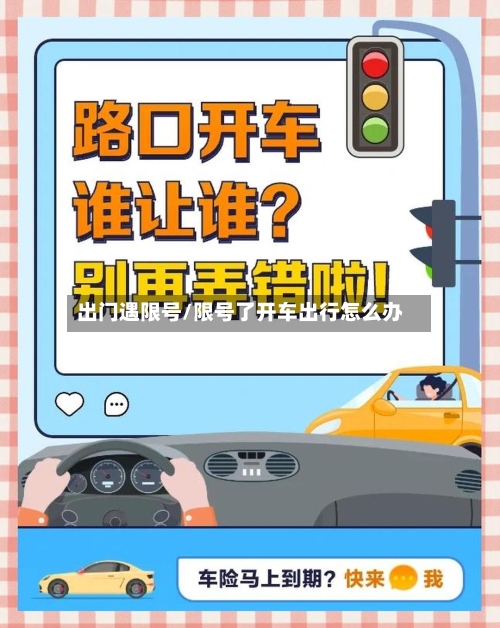 出门遇限号/限号了开车出行怎么办-第2张图片