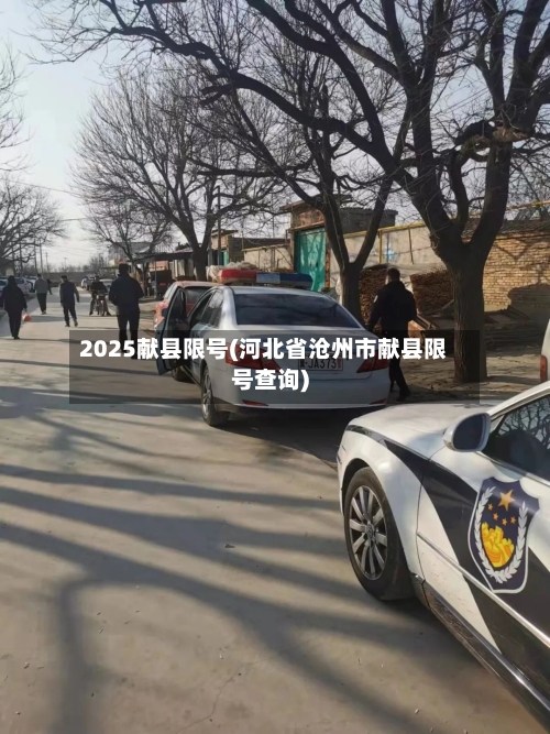 2025献县限号(河北省沧州市献县限号查询)-第2张图片