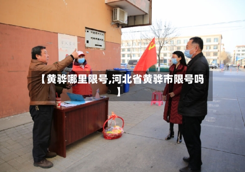 【黄骅哪里限号,河北省黄骅市限号吗】-第2张图片