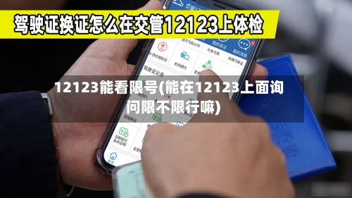 12123能看限号(能在12123上面询问限不限行嘛)