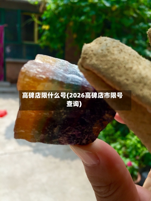 高碑店限什么号(2026高碑店市限号查询)-第2张图片