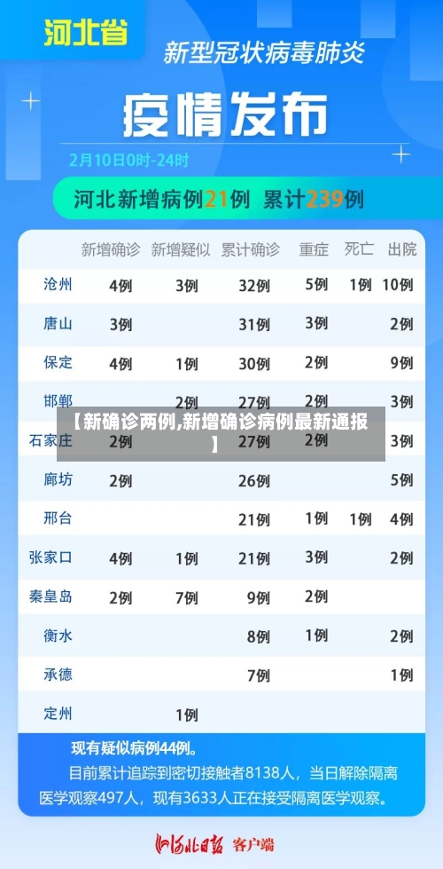 【新确诊两例,新增确诊病例最新通报】