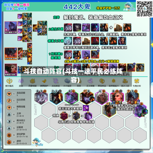 斗技自动阵容(斗技一速平民必练阵容)-第1张图片