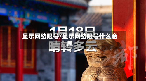 显示网络限号/显示网络限号什么意思