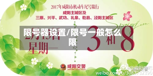 限号器设置/限号一般怎么限