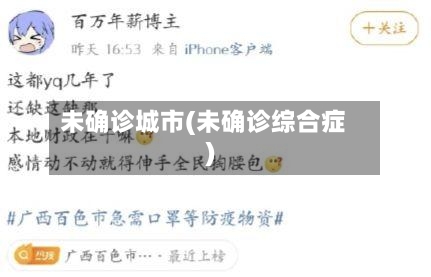 未确诊城市(未确诊综合症)