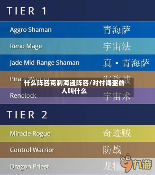 什么阵容克制海盗阵容/对付海盗的人叫什么