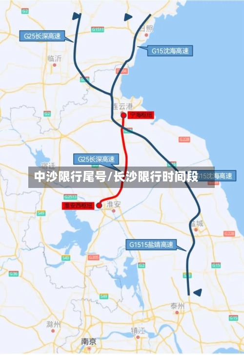 中沙限行尾号/长沙限行时间段