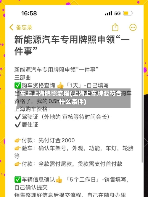 车上上海牌照流程(上海上车牌要符合什么条件)-第3张图片