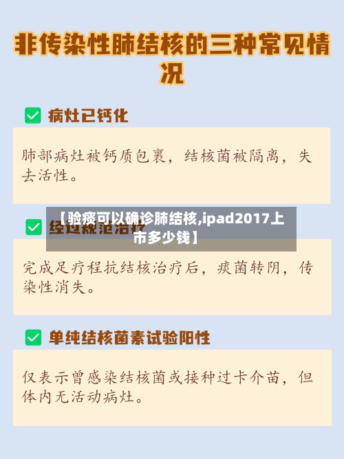 【验痰可以确诊肺结核,ipad2017上市多少钱】-第3张图片
