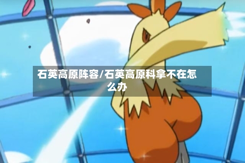 石英高原阵容/石英高原科拿不在怎么办